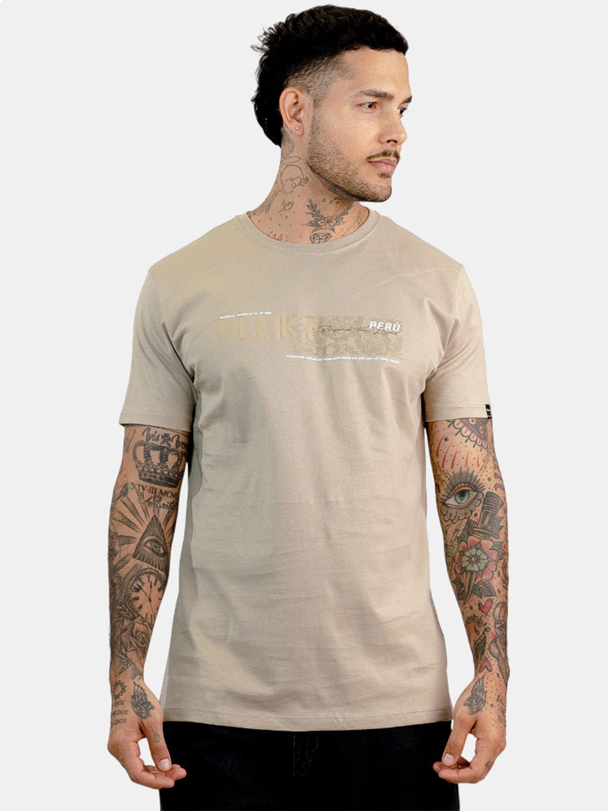 POLO MANGA CORTA ALGODÓN HOMBRE BLACKOUT - 1