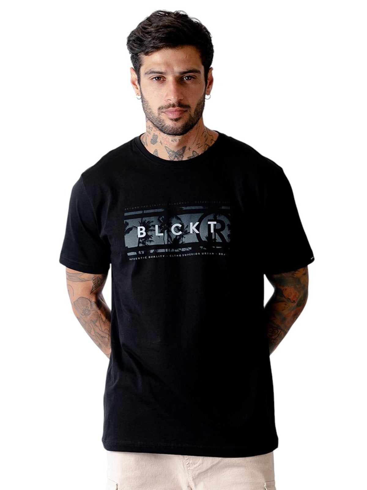 POLO MANGA CORTA ALGODÓN HOMBRE BLACKOUT - 1