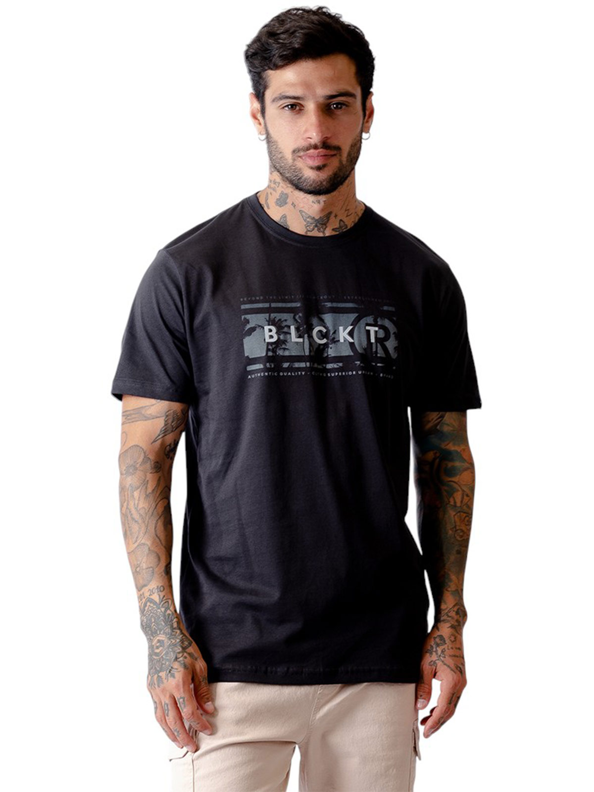 POLO MANGA CORTA ALGODÓN HOMBRE BLACKOUT - 3