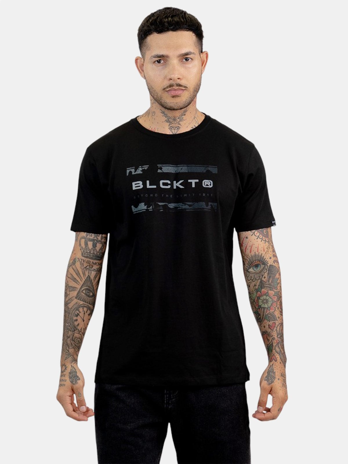 POLO MANGA CORTA ALGODÓN HOMBRE BLACKOUT - 1