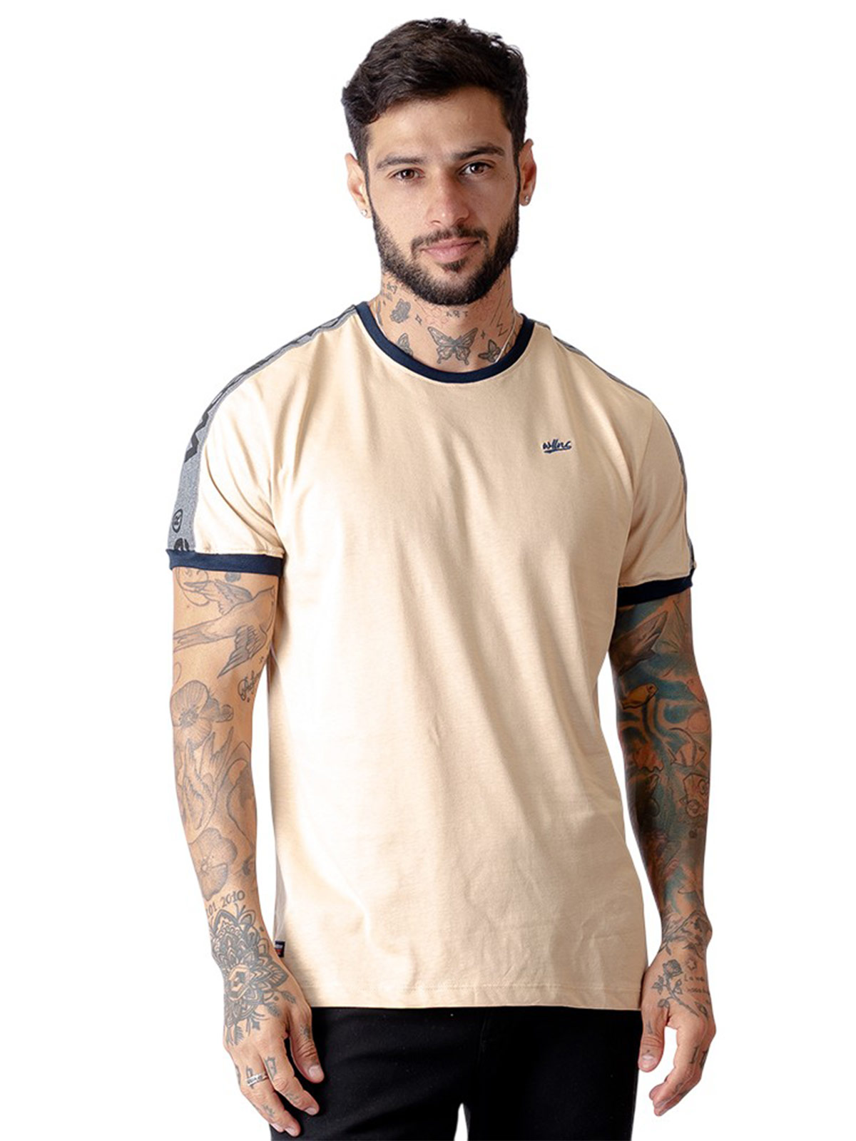 POLO MANGA CORTA ALGODÓN HOMBRE WOALLANCE - 1