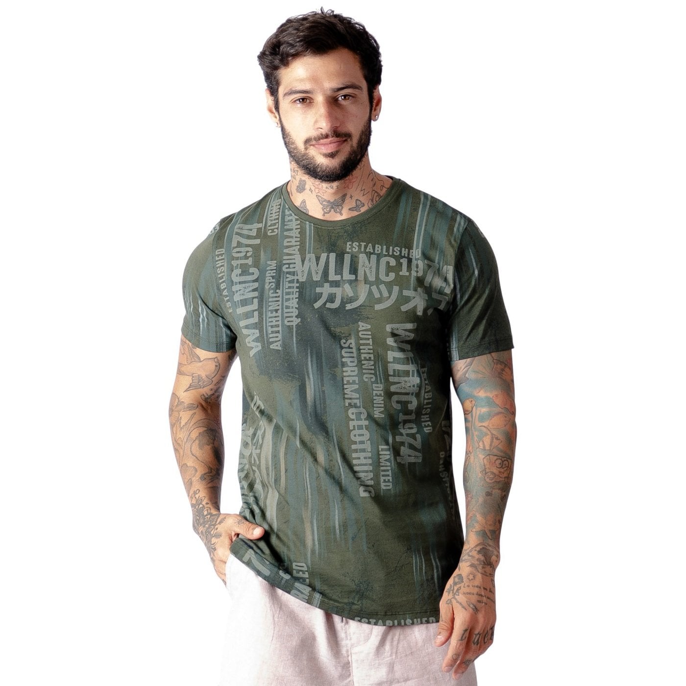 POLO MANGA CORTA ALGODÓN HOMBRE WOALLANCE - 1