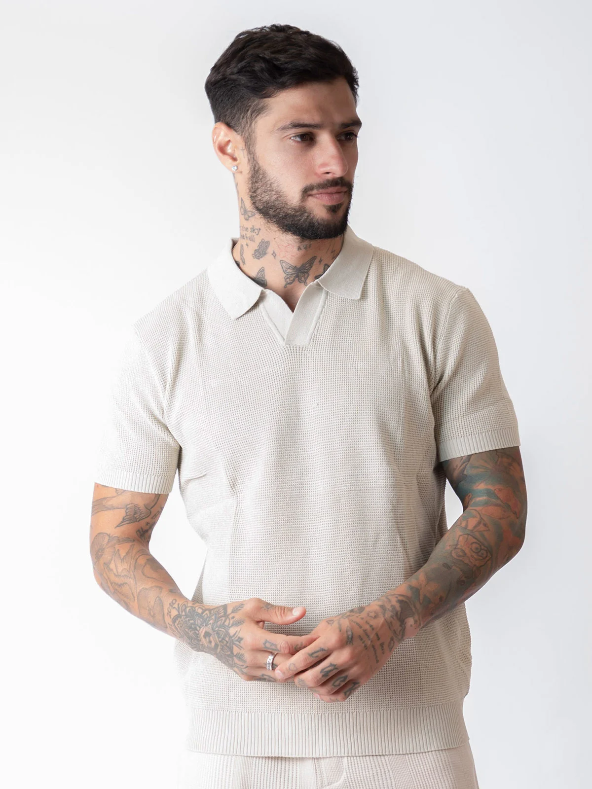 POLO MANGA CORTA ALGODÓN HOMBRE WOALLANCE - 1