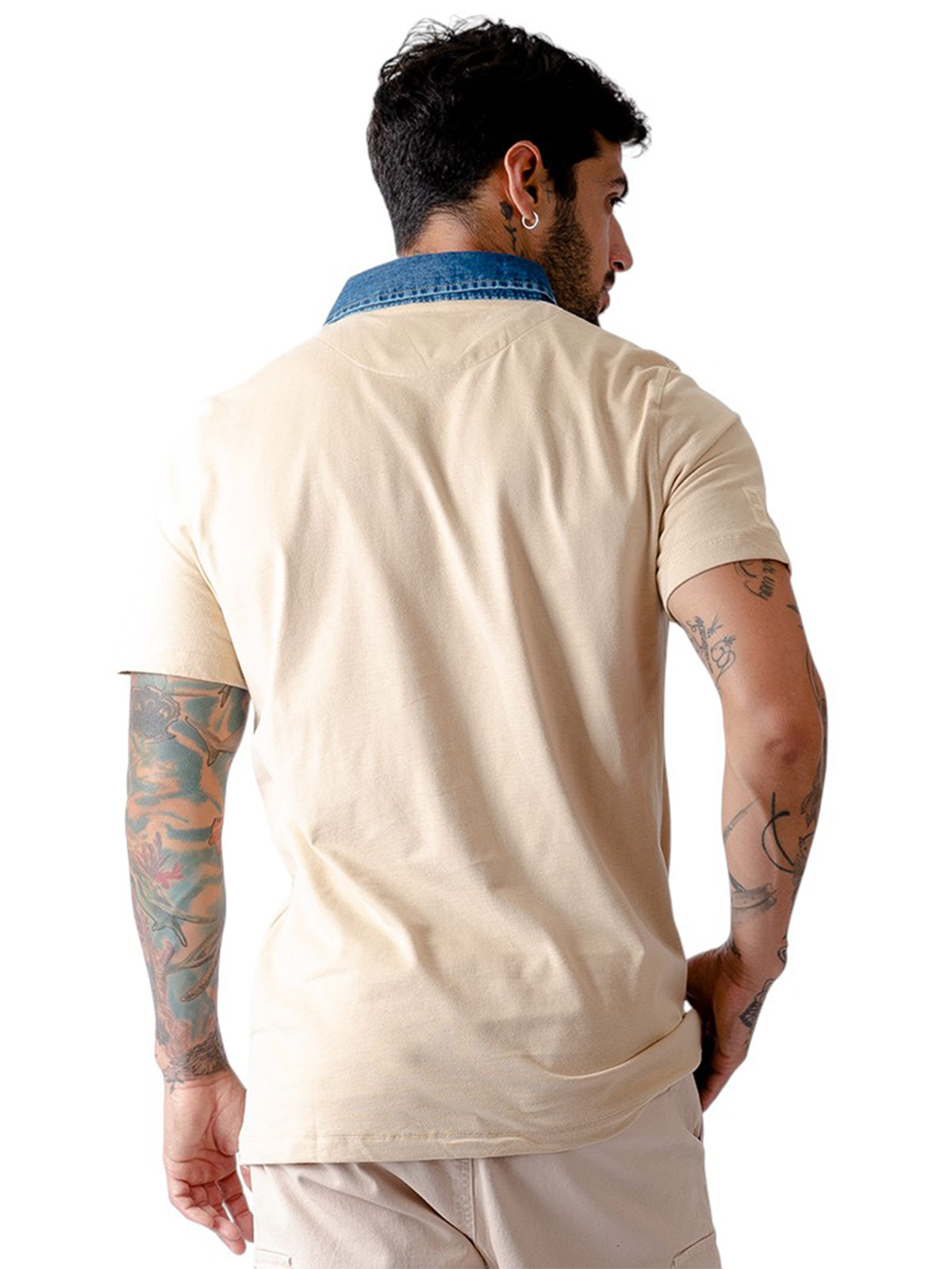 POLO MANGA CORTA ALGODÓN HOMBRE WOALLANCE - 2