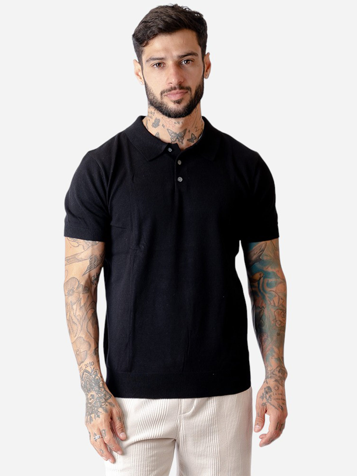POLO MANGA CORTA HOMBRE WOALLANCE - 1