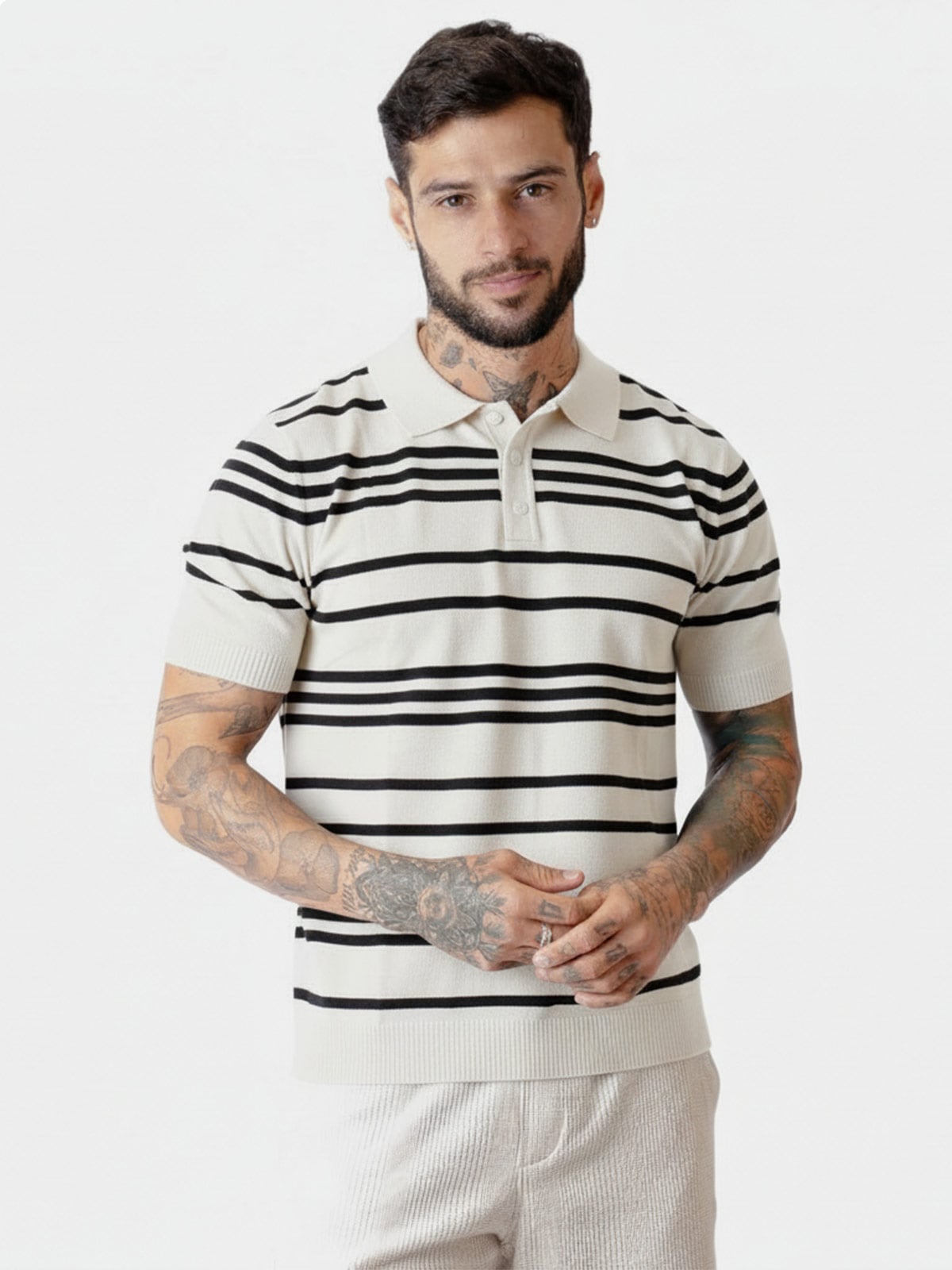 POLO MANGA CORTA HOMBRE WOALLANCE - 1