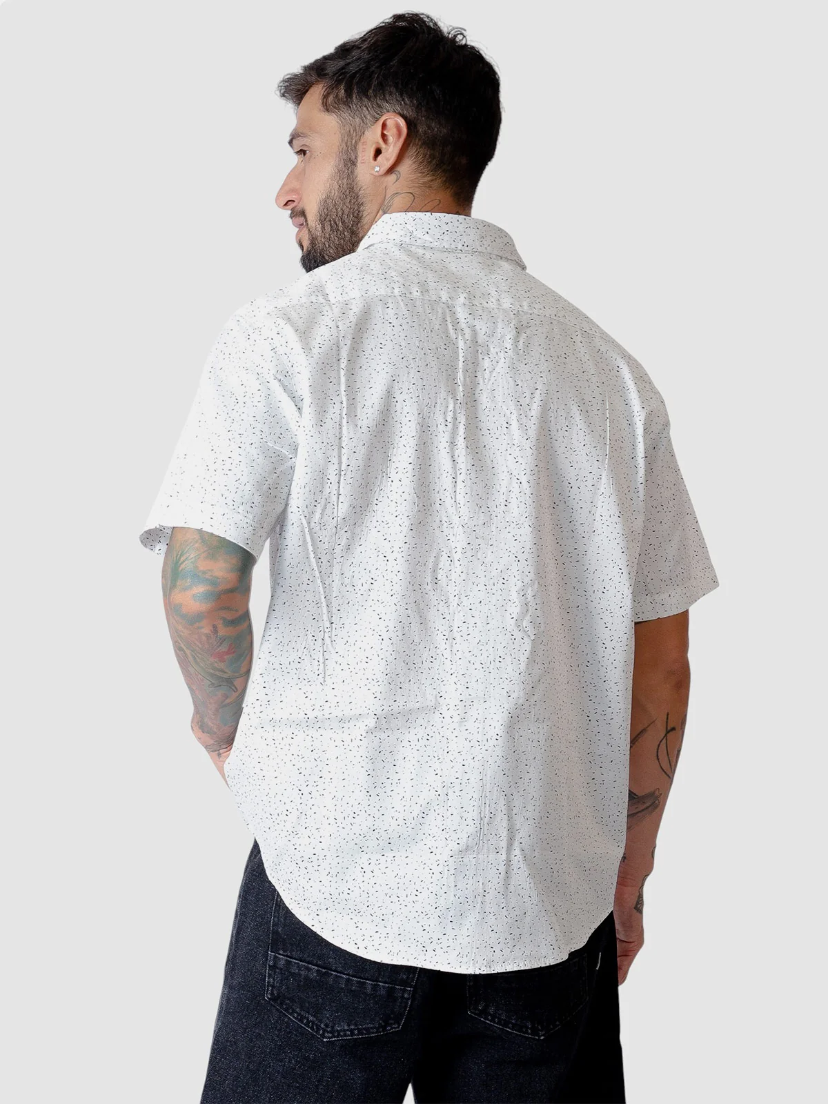 CAMISA MANGA CORTA ALGODÓN HOMBRE WOALLANCE - 2