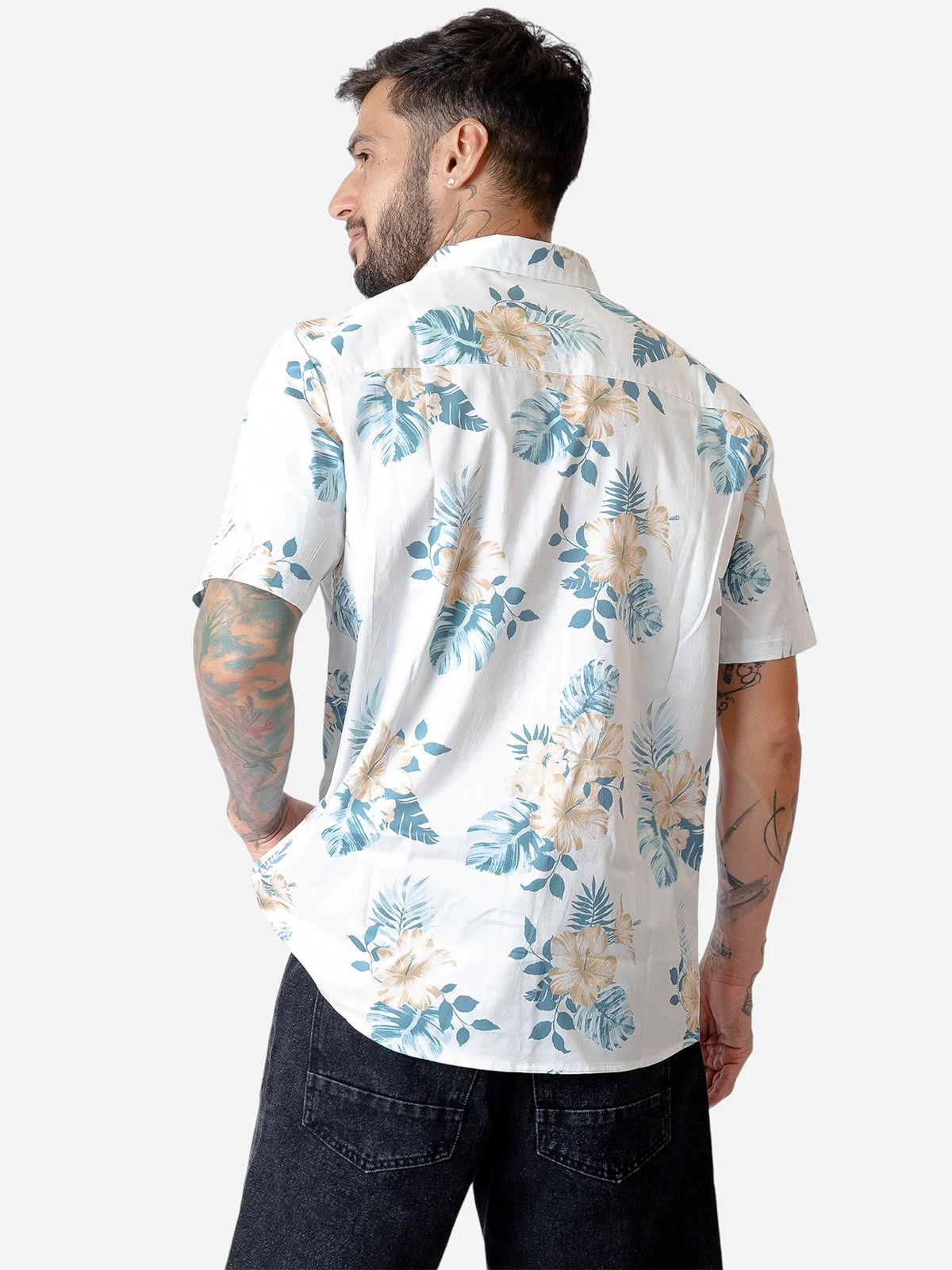 CAMISA MANGA CORTA ALGODÓN HOMBRE WOALLANCE - 2