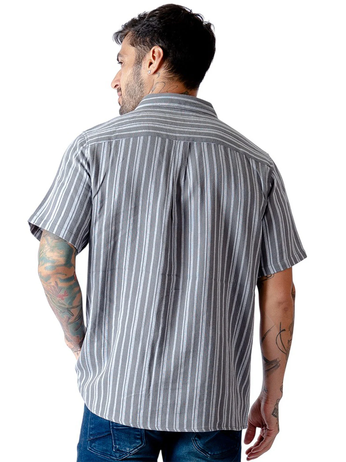 CAMISA MANGA CORTA ALGODÓN HOMBRE BLACKOUT - 2