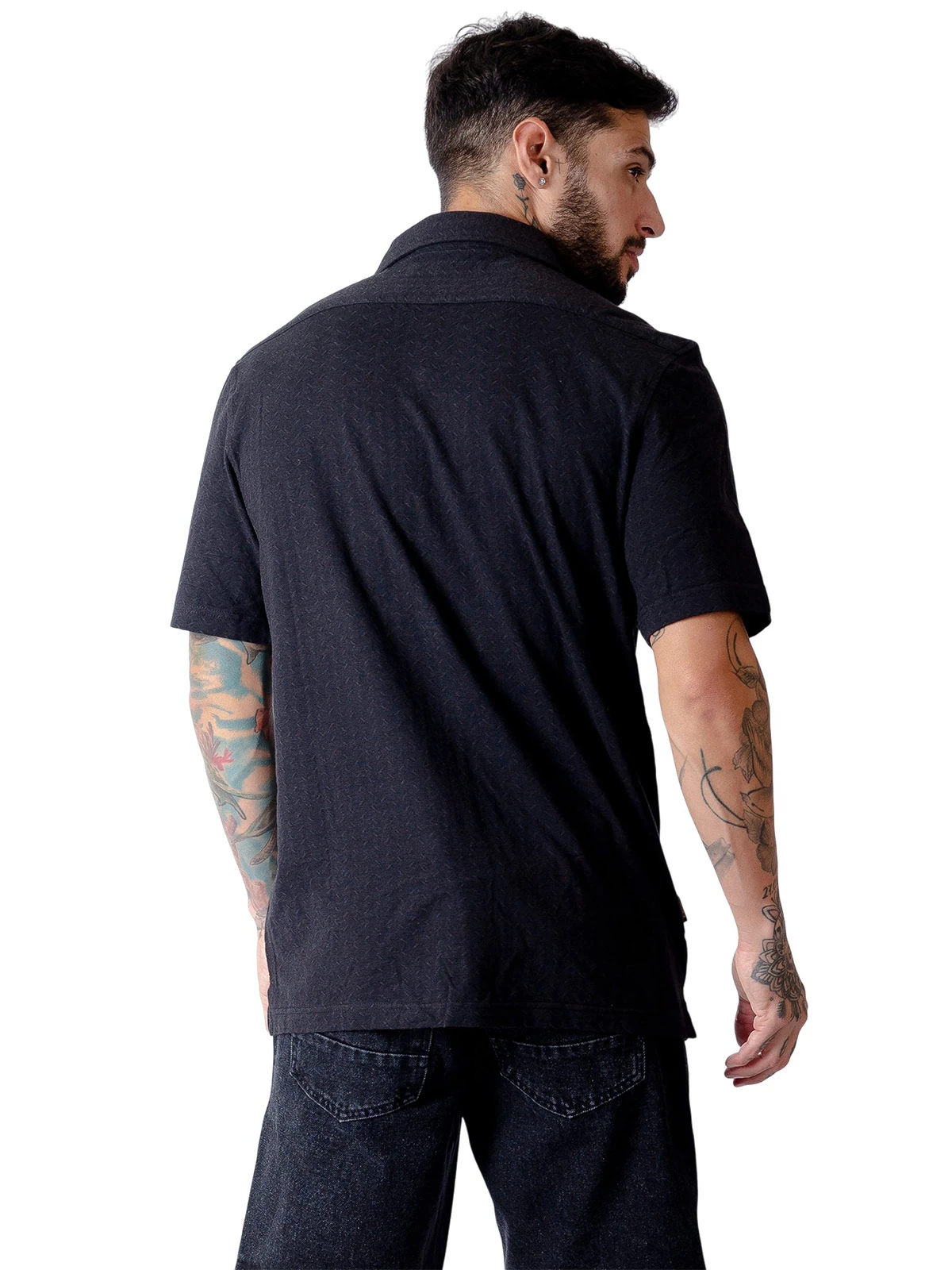 CAMISA MANGA CORTA ALGODÓN HOMBRE BLACKOUT - 2
