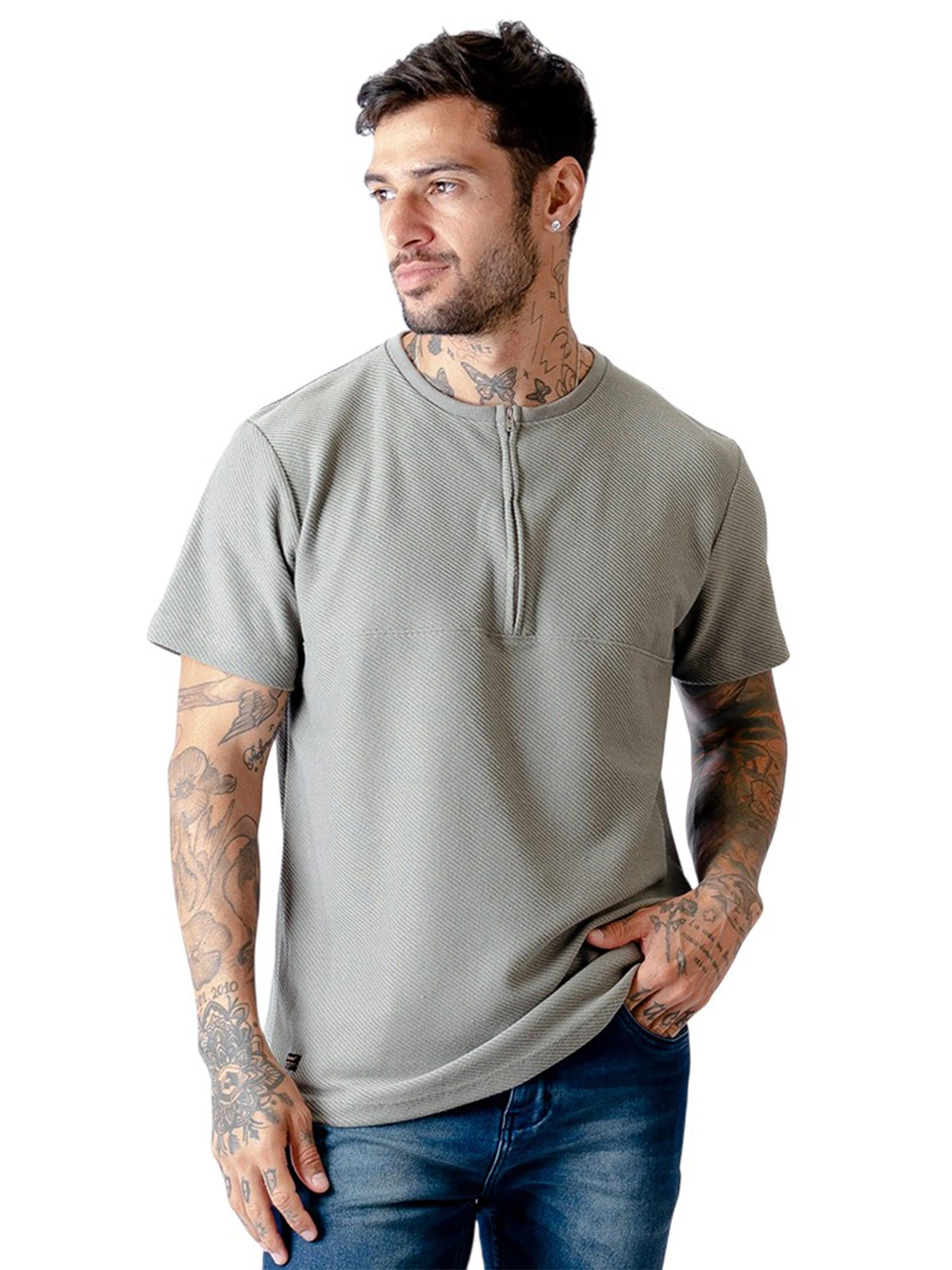 POLO MANGA CORTA ALGODÓN HOMBRE BLACKOUT - 1