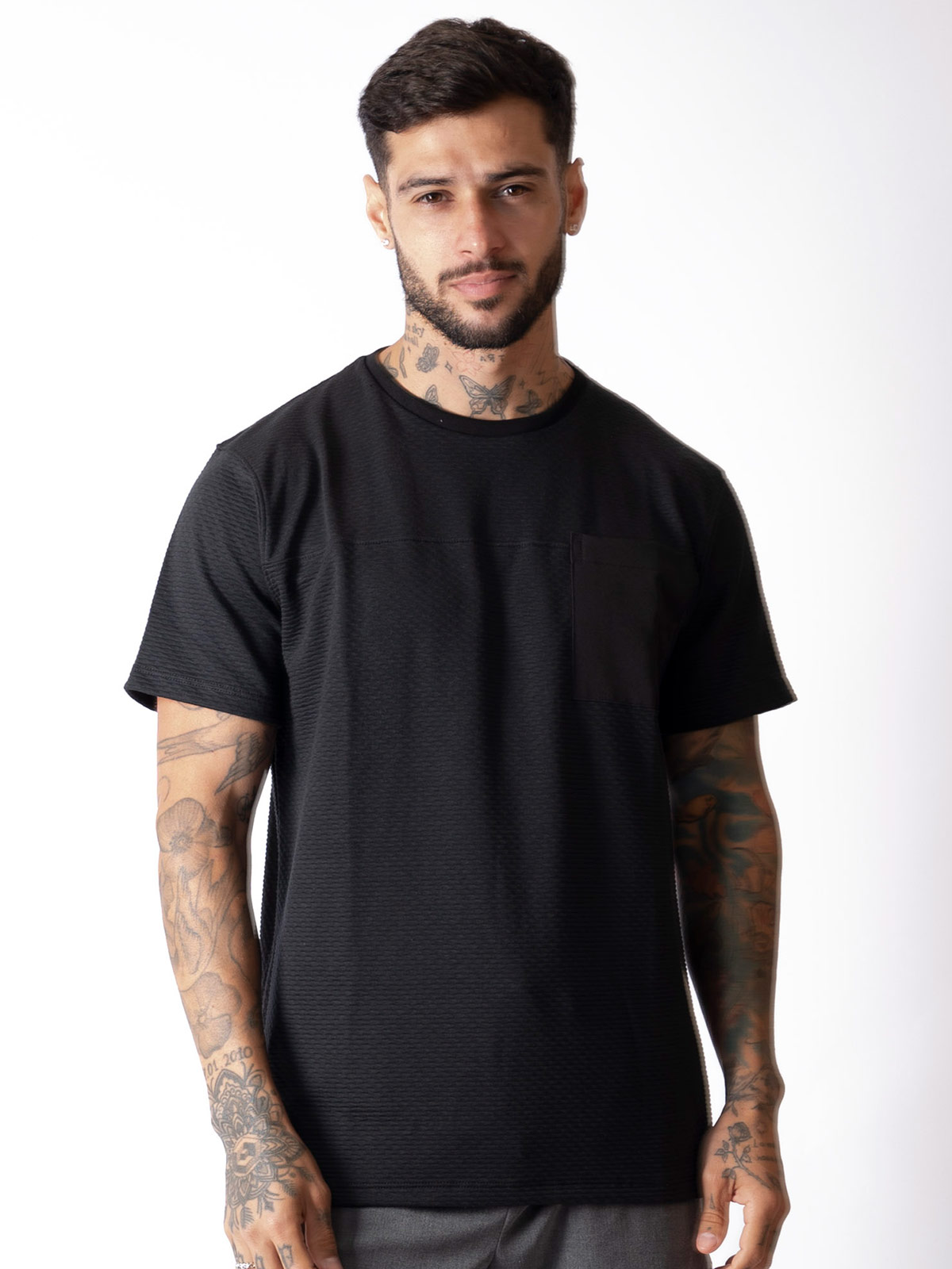 POLO MANGA CORTA ALGODÓN HOMBRE BLACKOUT - 2