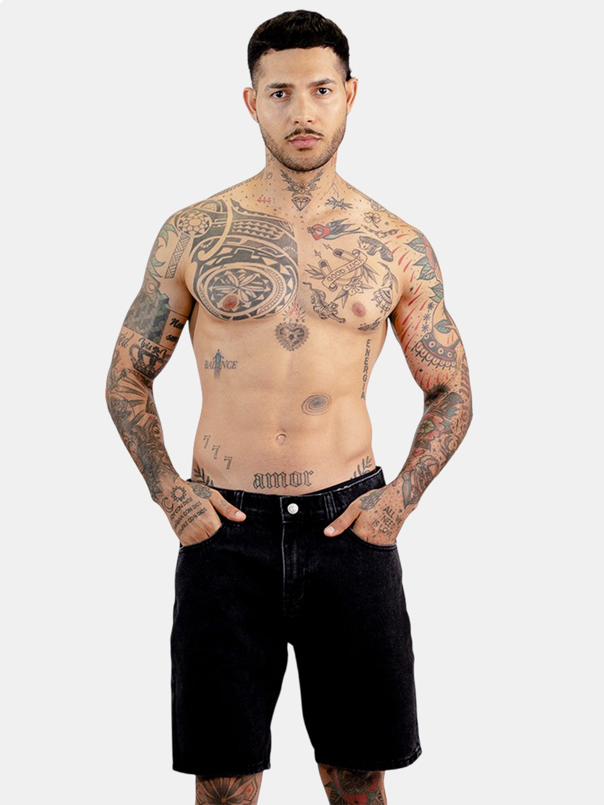 SHORT HOMBRE BLACKOUT - 1