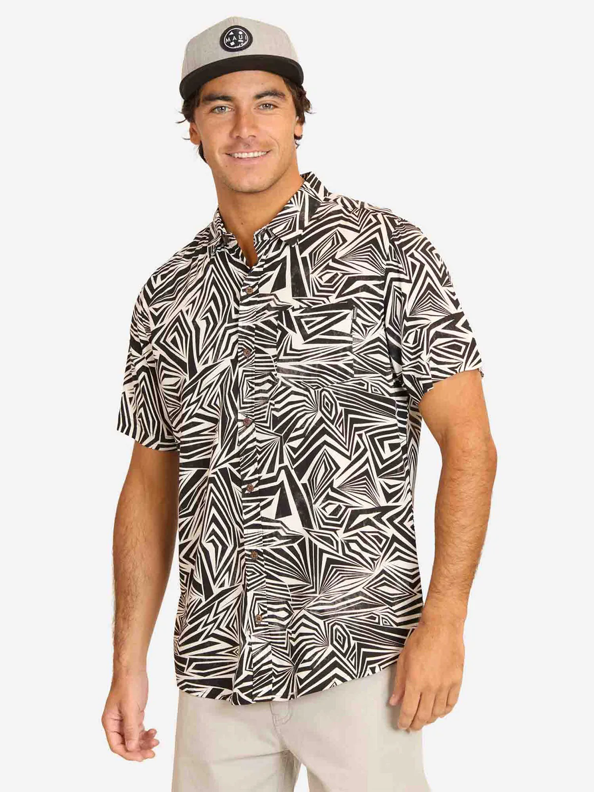 CAMISA MANGA CORTA HOMBRE MAUI AND SONS - 1