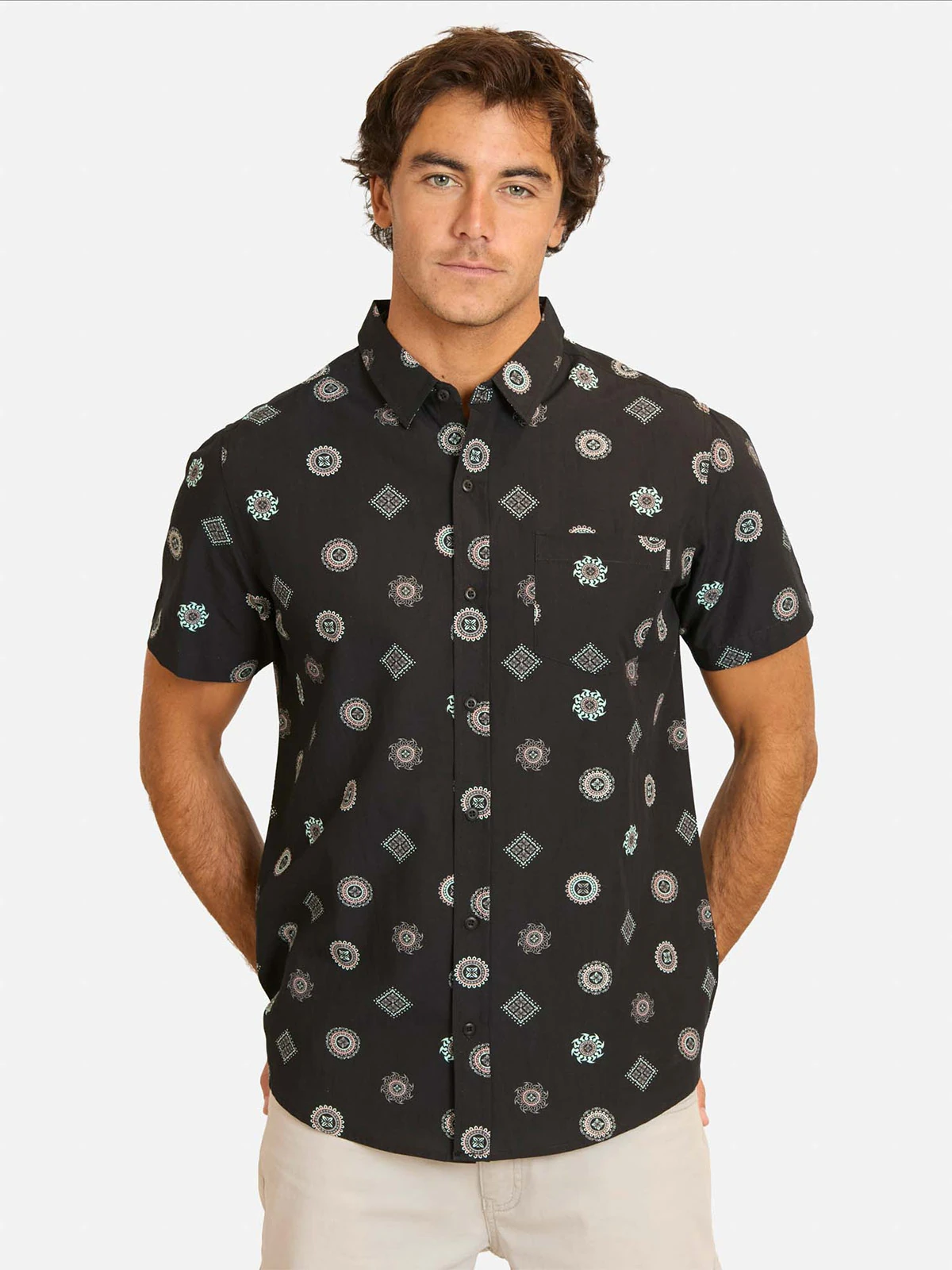 CAMISA MANGA CORTA HOMBRE MAUI AND SONS - 1