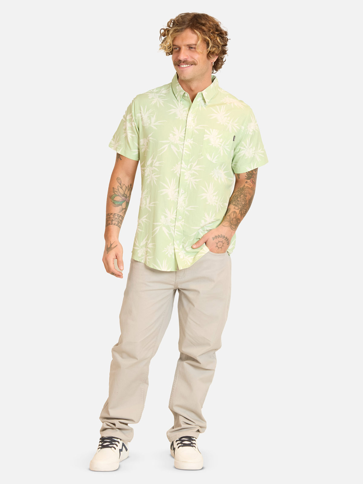 CAMISA MANGA CORTA HOMBRE MAUI AND SONS - 4