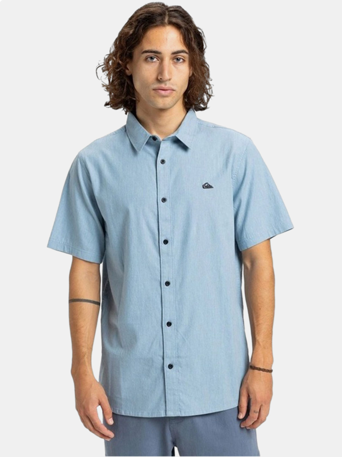 CAMISA MANGA CORTA ALGODÓN HOMBRE QUIKSILVER PREMIUM STRETCH - 1