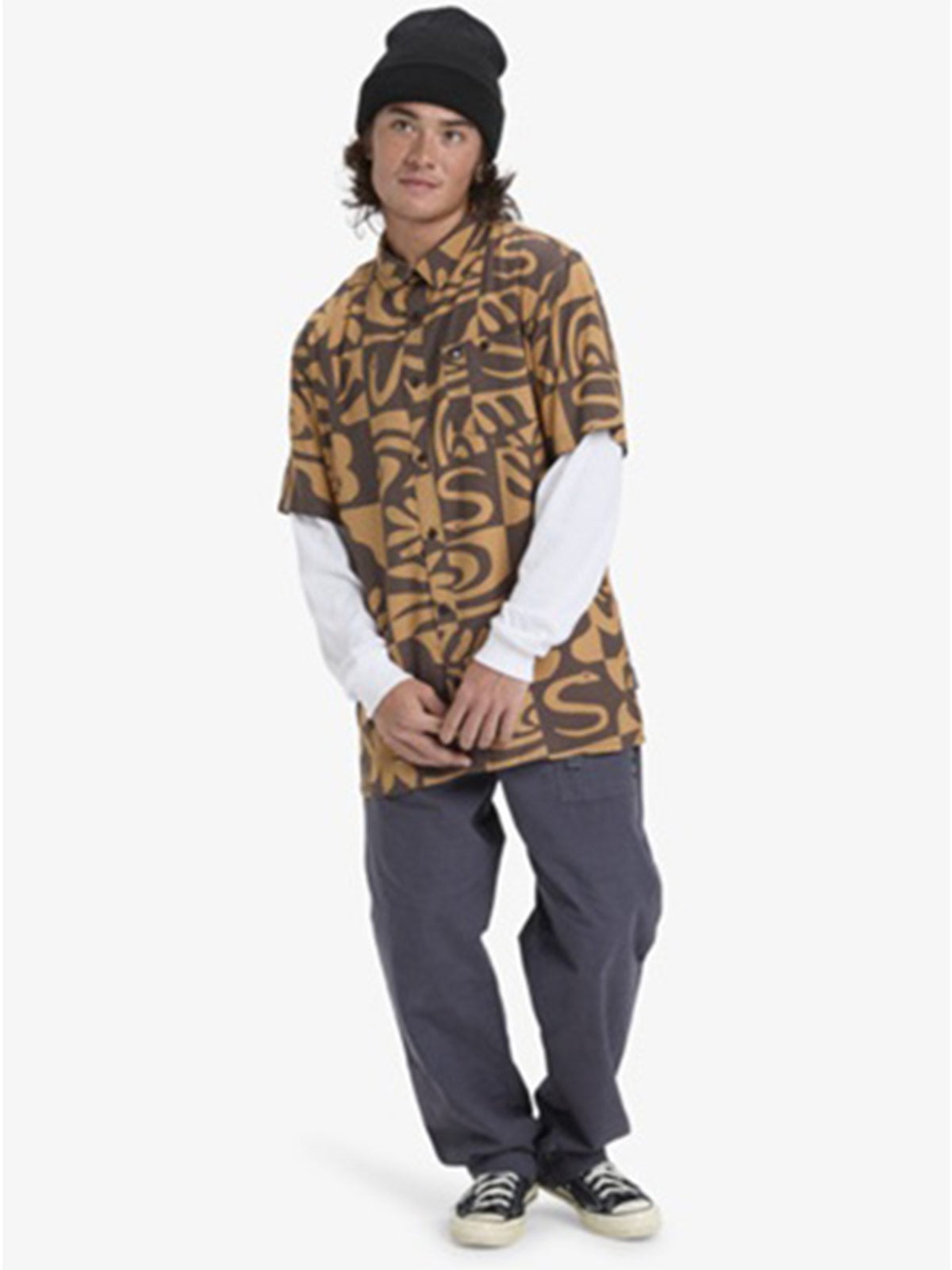 CAMISA MANGA CORTA ALGODÓN HOMBRE QUIKSILVER SAFE PARADISE - 4