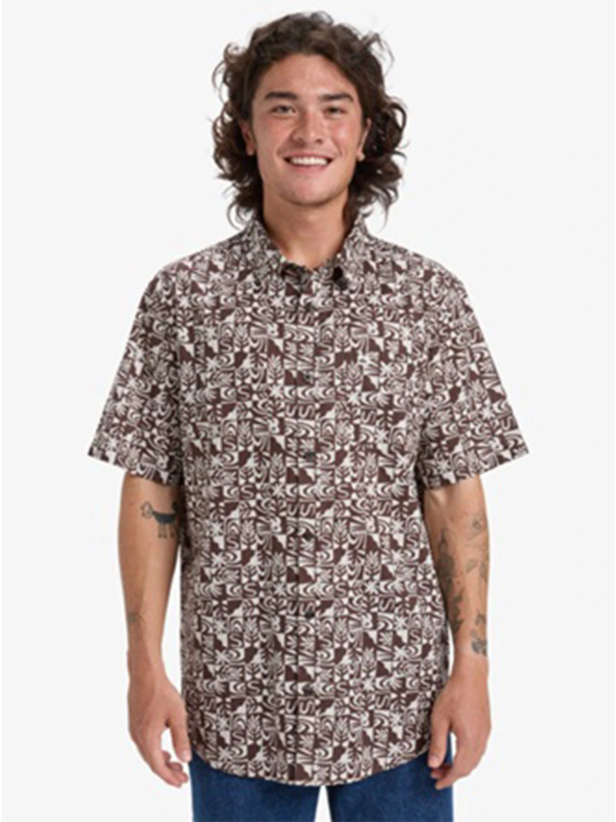 CAMISA MANGA CORTA ALGODÓN HOMBRE QUIKSILVER APERO CLASSIC - 1