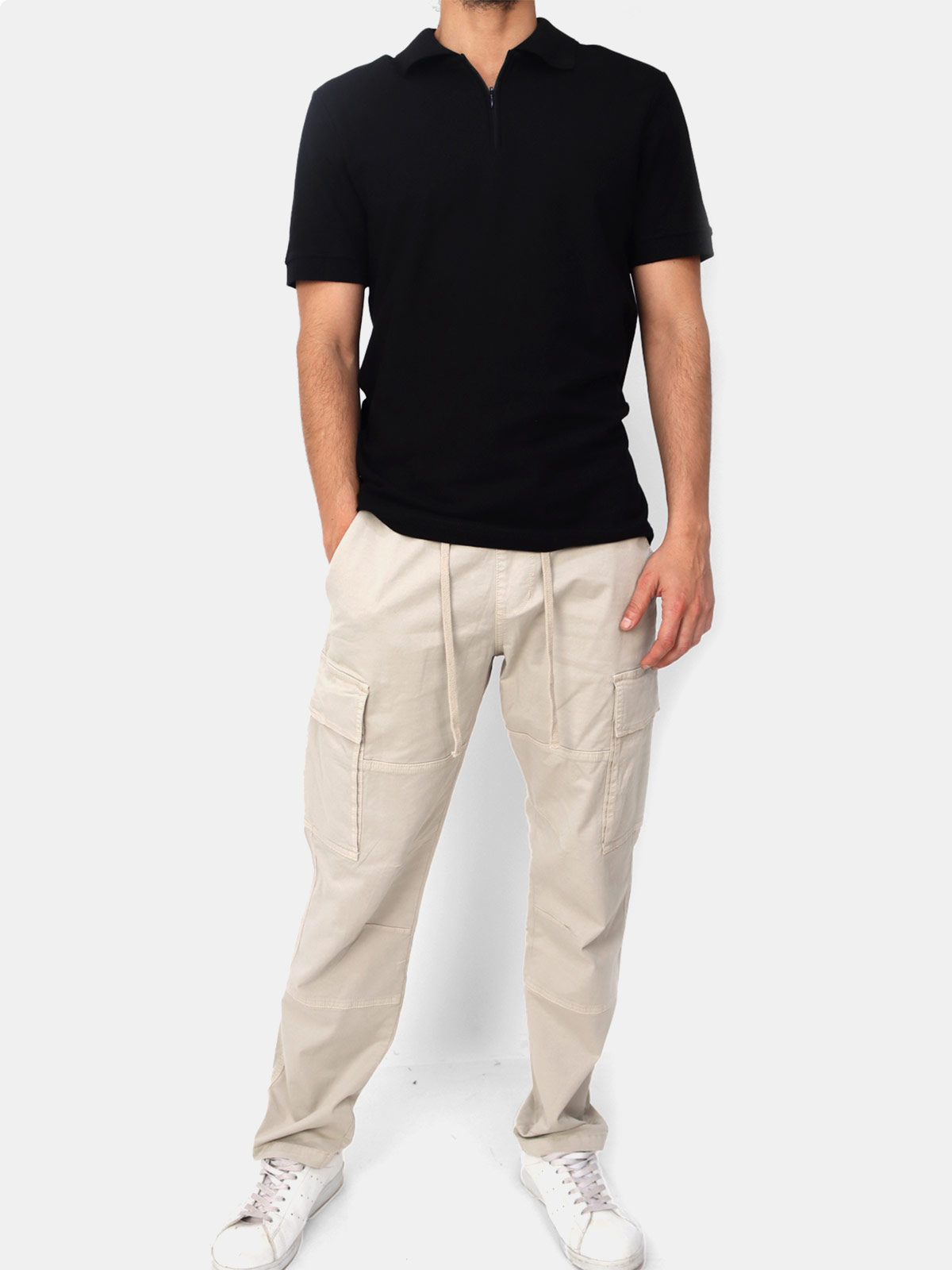PANTALÓN CARGO HOMBRE KAYRA MAN BULL VERDE - 1