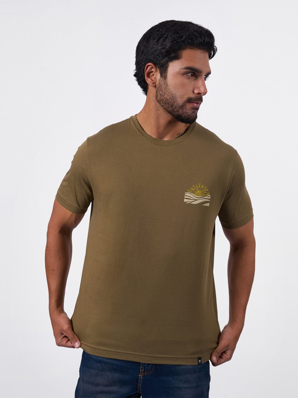 POLO MANGA CORTA ALGODÓN HOMBRE BRONCO MY SUNSET - 1