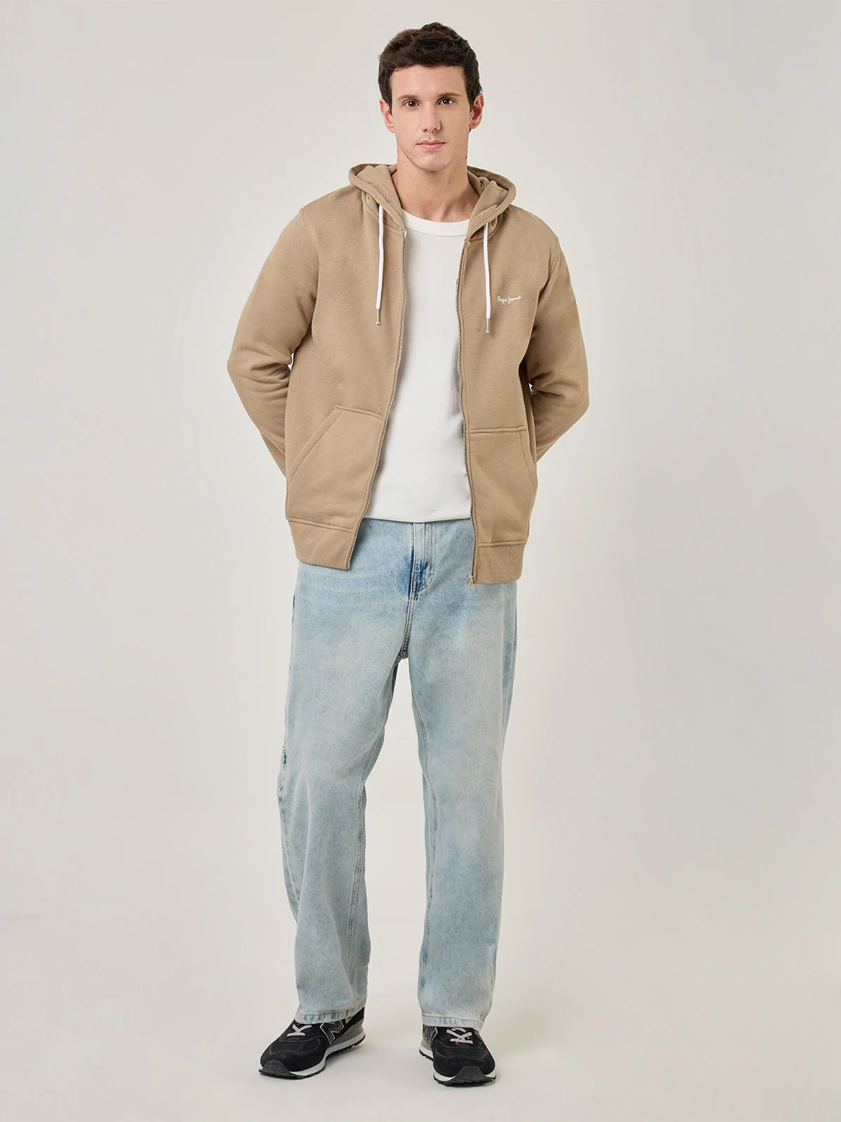 POLERA HOMBRE PEPE JEANS GRIFFIN FULL ZIPPER - 5