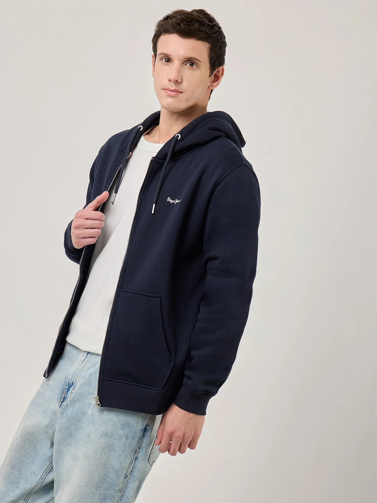 POLERA HOMBRE PEPE JEANS GRIFFIN FULL ZIPPER - 3