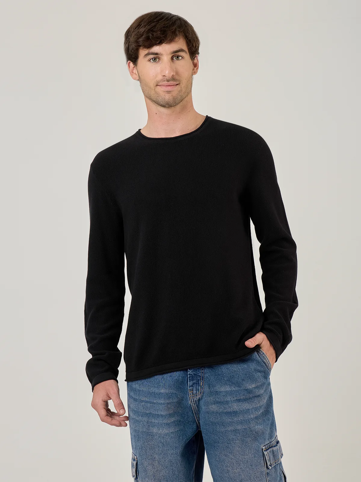 SWEATER ALGODÓN HOMBRE BARBADOS ALFA - 1
