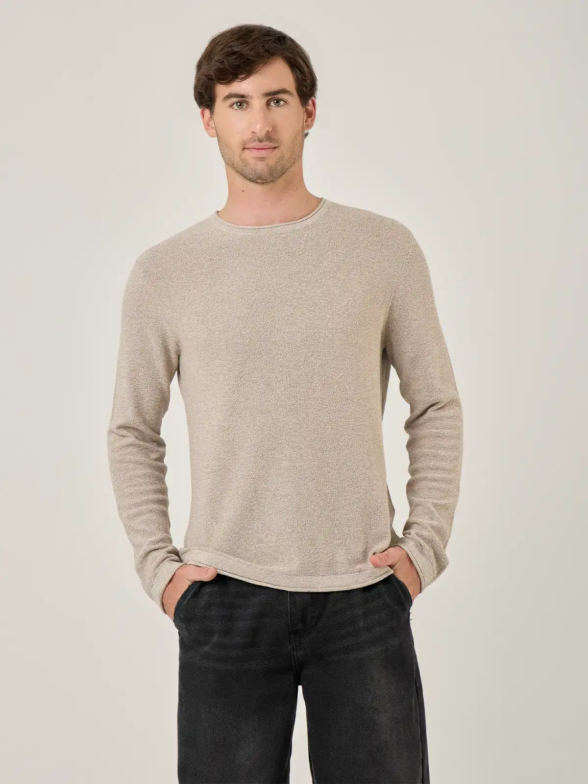 SWEATER ALGODÓN HOMBRE BARBADOS ALFA - 1