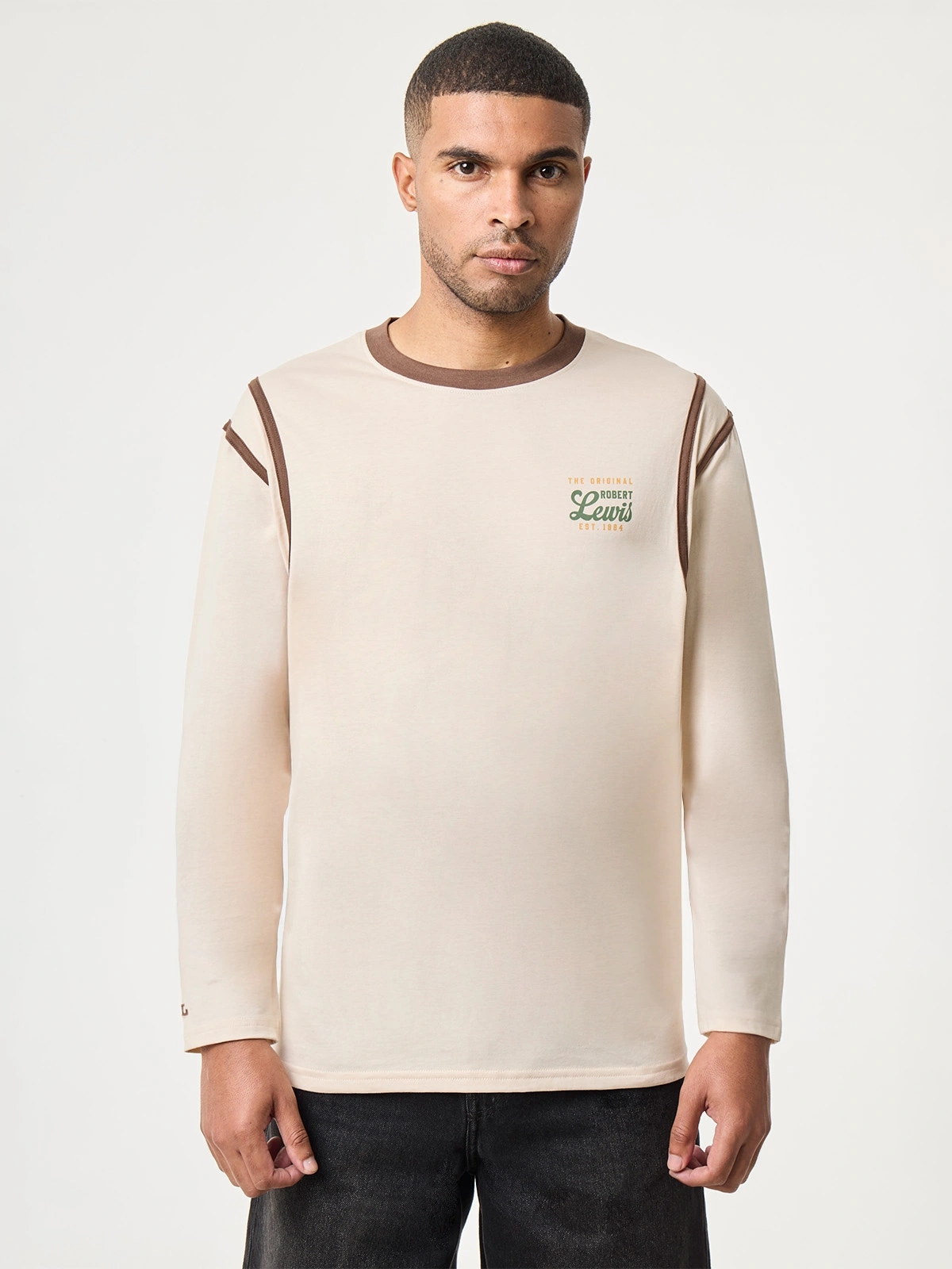 POLO MANGA LARGA HOMBRE ROBERT LEWIS BARTO - 1