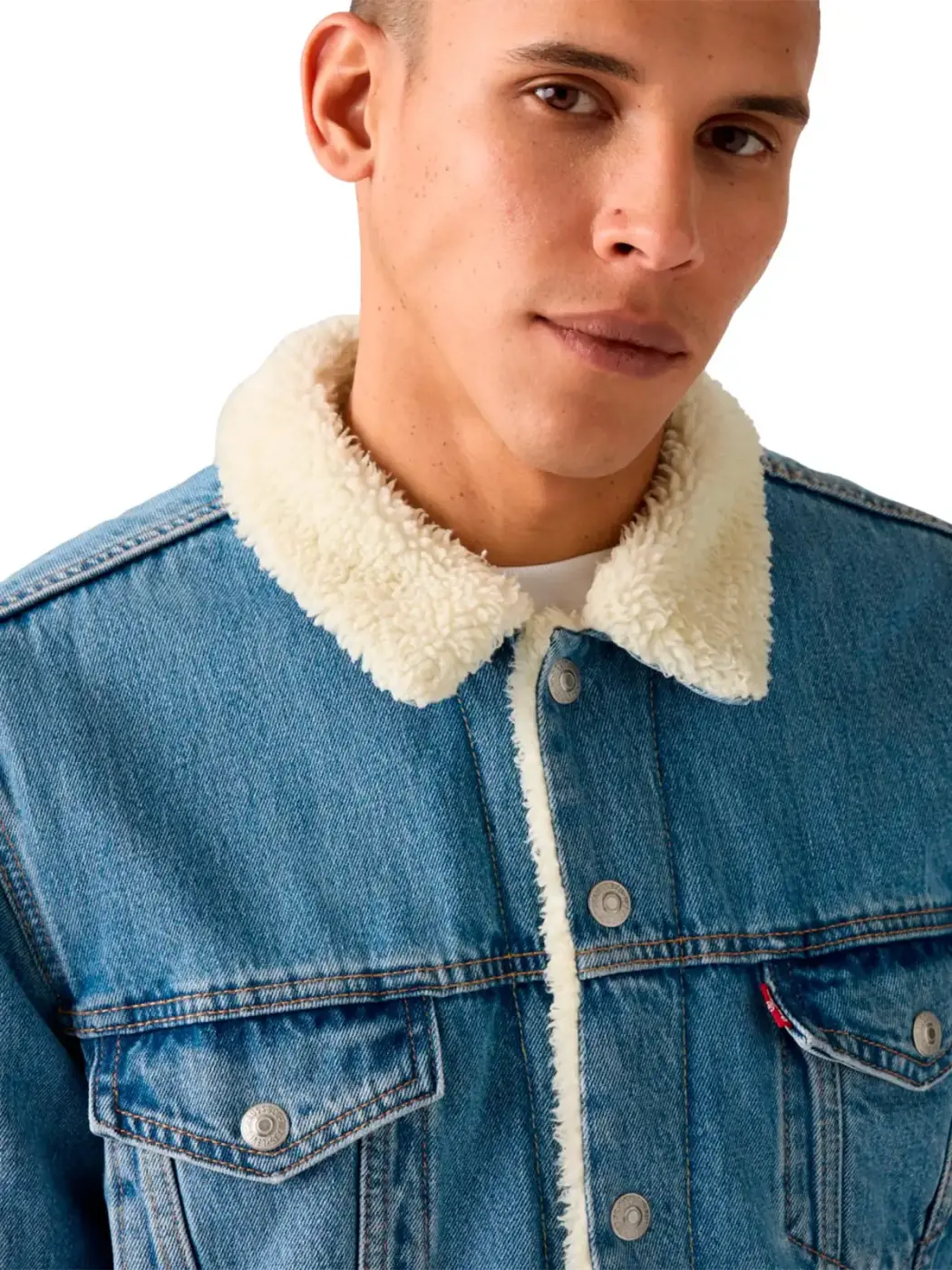 CASACA ALGODÓN HOMBRE LEVI'S TYPE 3 SHERPA TRUCKER - 4