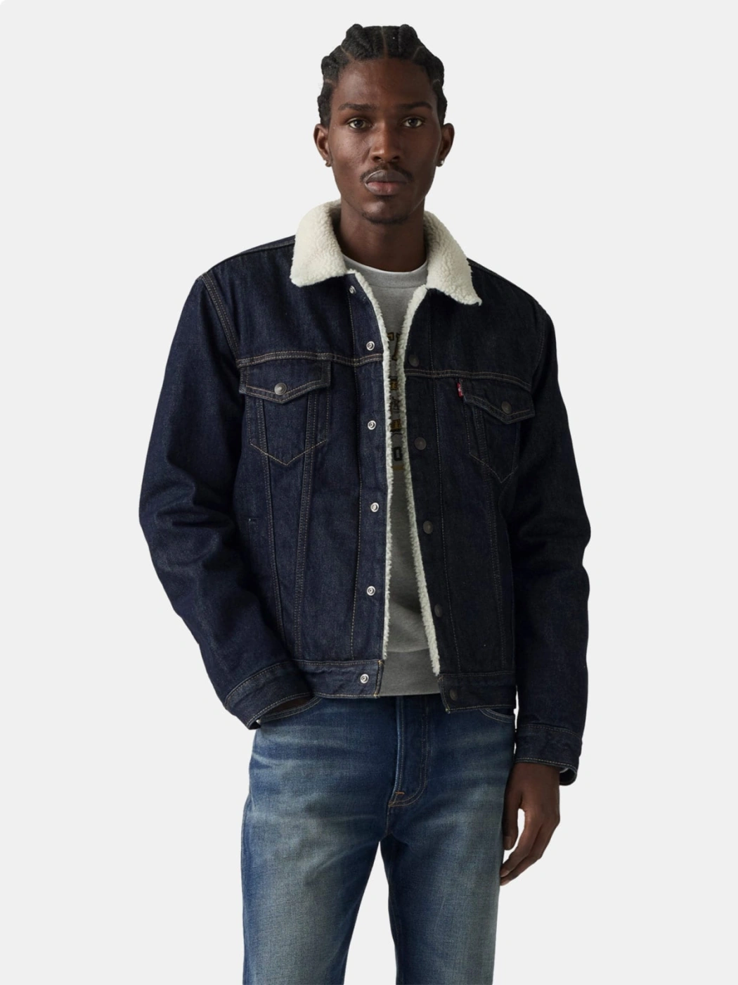 CASACA ALGODÓN HOMBRE LEVI'S TYPE 3 SHERPA TRUCKER - 1
