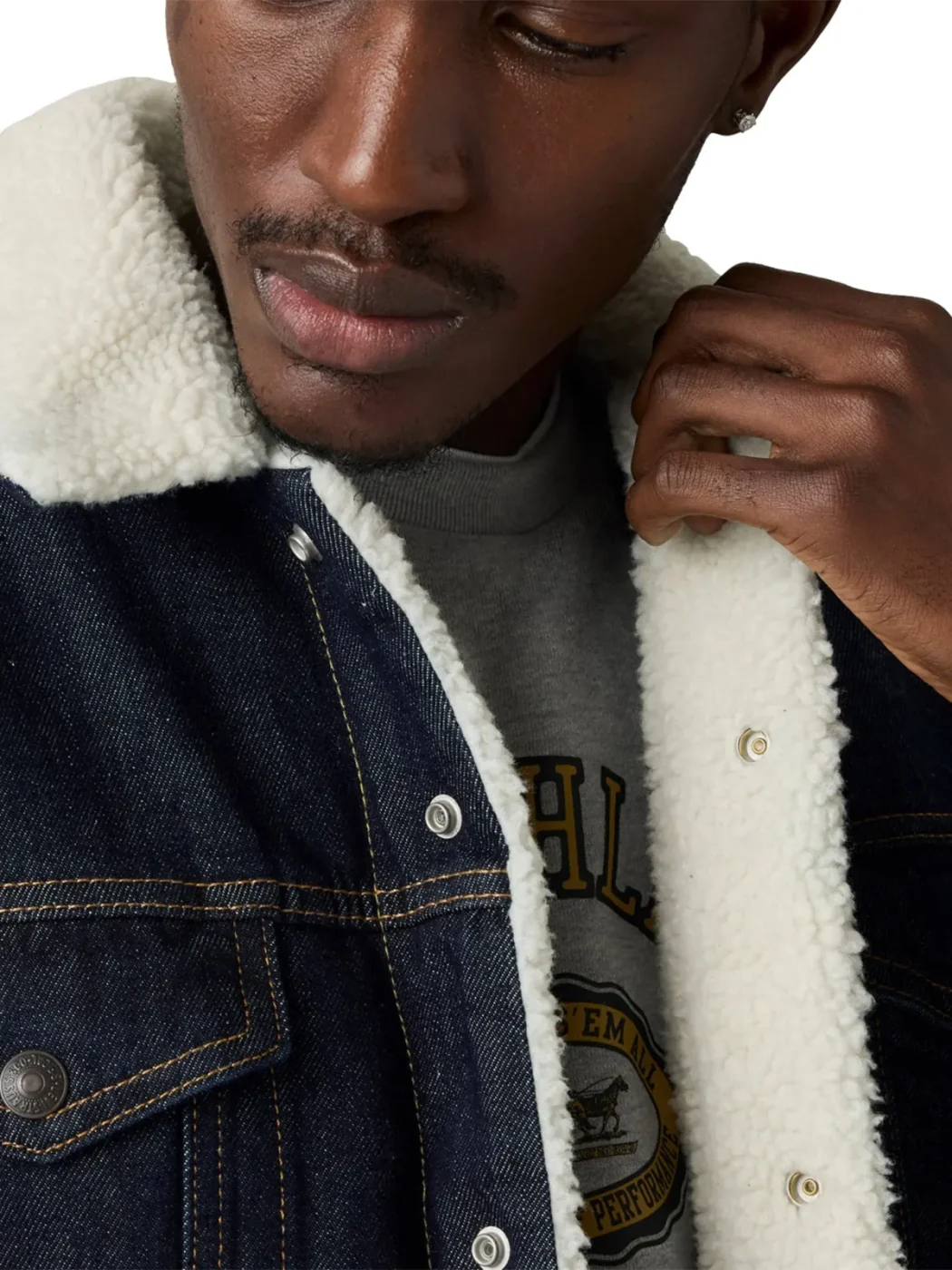 CASACA ALGODÓN HOMBRE LEVI'S TYPE 3 SHERPA TRUCKER - 3