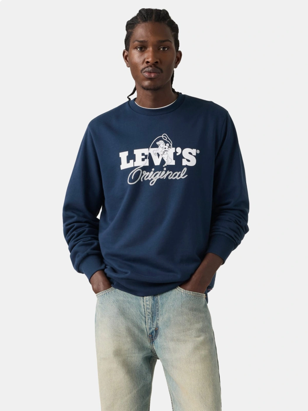 POLERA MANGA LARGA ALGODÓN HOMBRE LEVI'S - 1