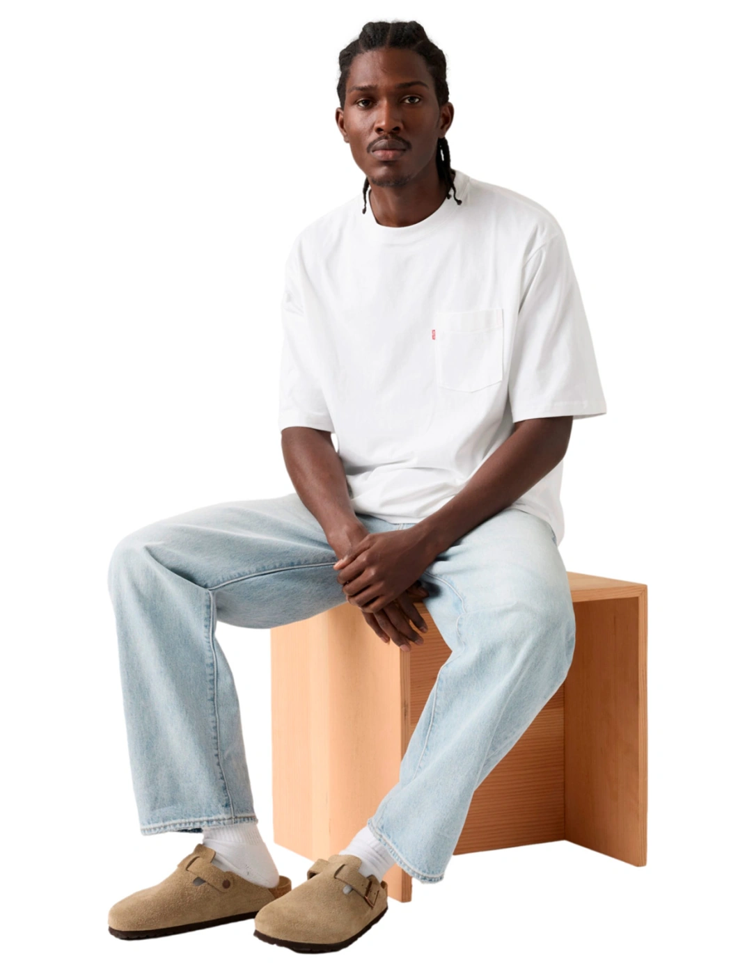 POLO MANGA CORTA ALGODÓN HOMBRE LEVI'S HALF SLV PKT TEE - 1