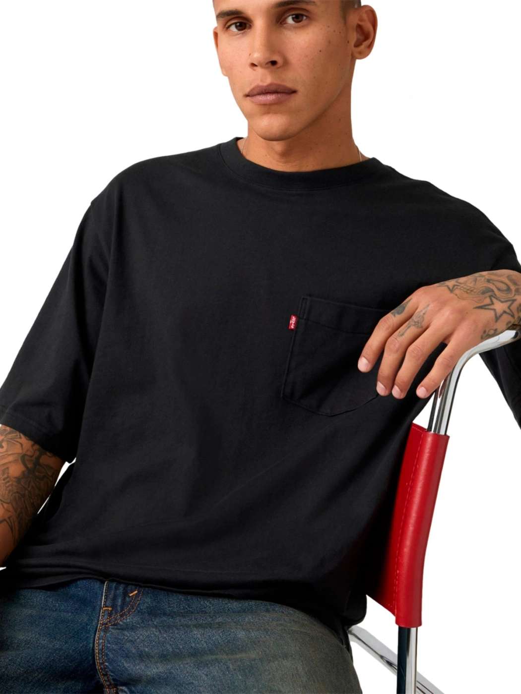 POLO MANGA CORTA ALGODÓN HOMBRE LEVI'S HALF SLV PKT TEE - 3