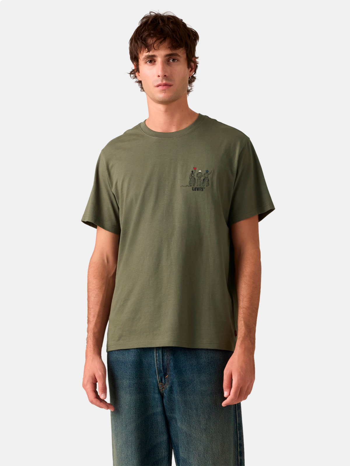POLO MANGA CORTA ALGODÓN HOMBRE LEVI'S SS RELAXED FIT TEE - 1