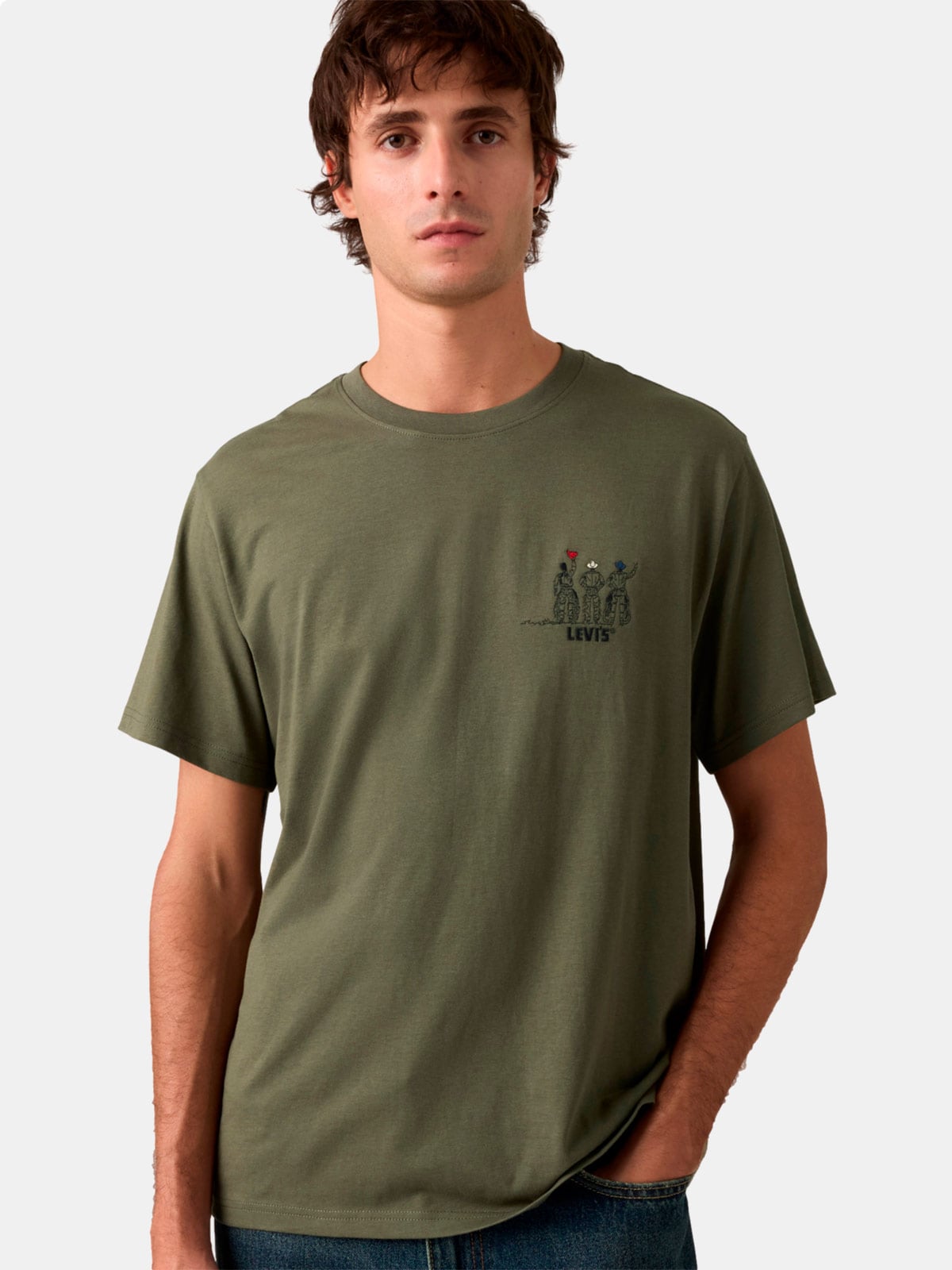 POLO MANGA CORTA ALGODÓN HOMBRE LEVI'S SS RELAXED FIT TEE - 3