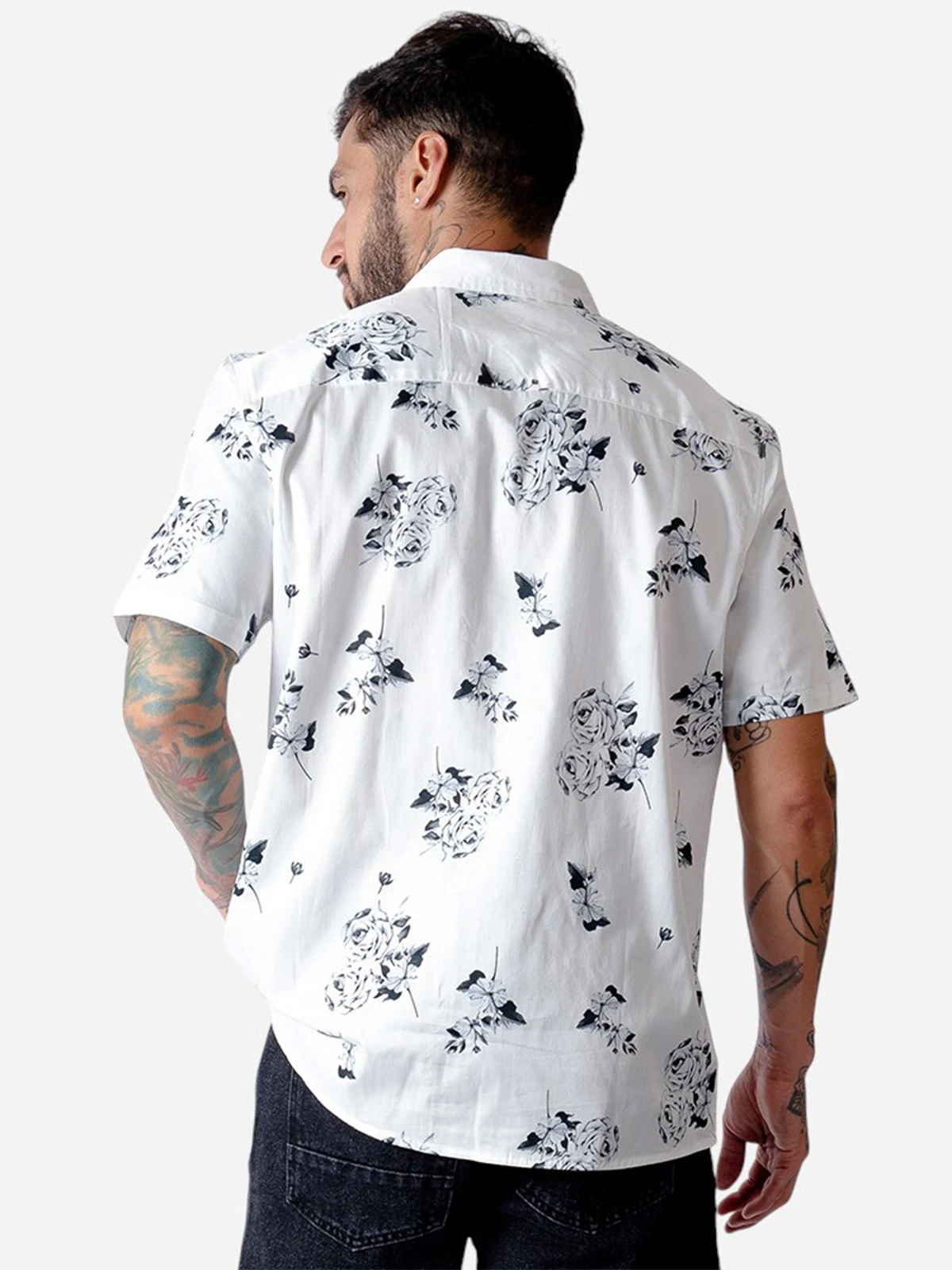 CAMISA MANGA CORTA ALGODÓN HOMBRE BLACKOUT COLORS - 2