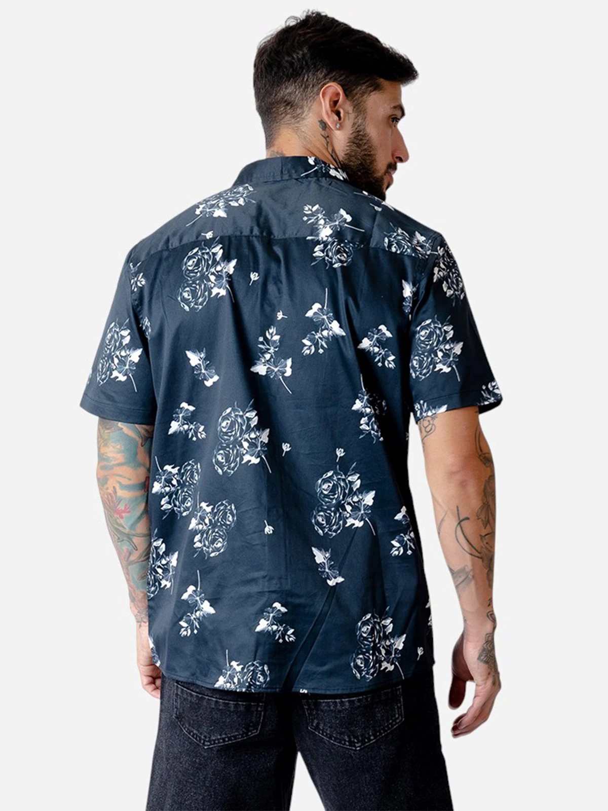 CAMISA MANGA CORTA ALGODÓN HOMBRE BLACKOUT COLORS - 2