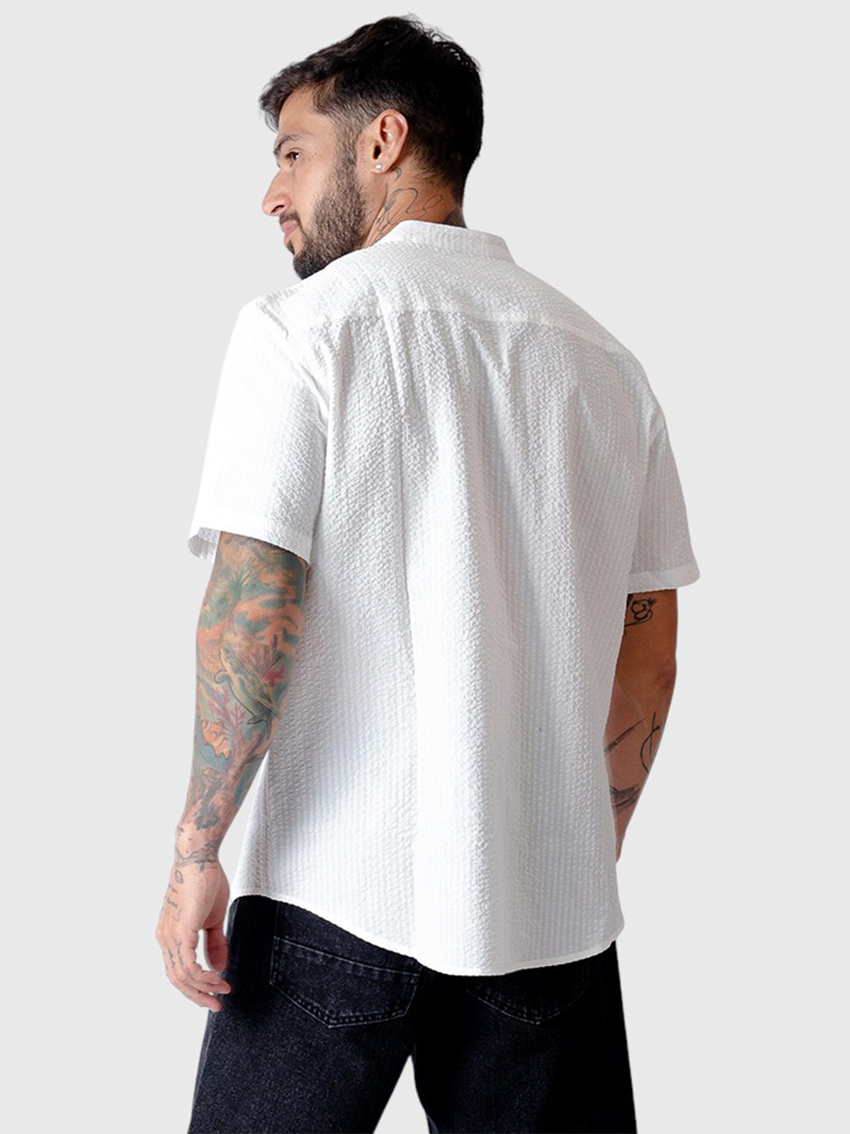 CAMISA MANGA CORTA ALGODÓN HOMBRE BLACKOUT RIVERSIDE - 2
