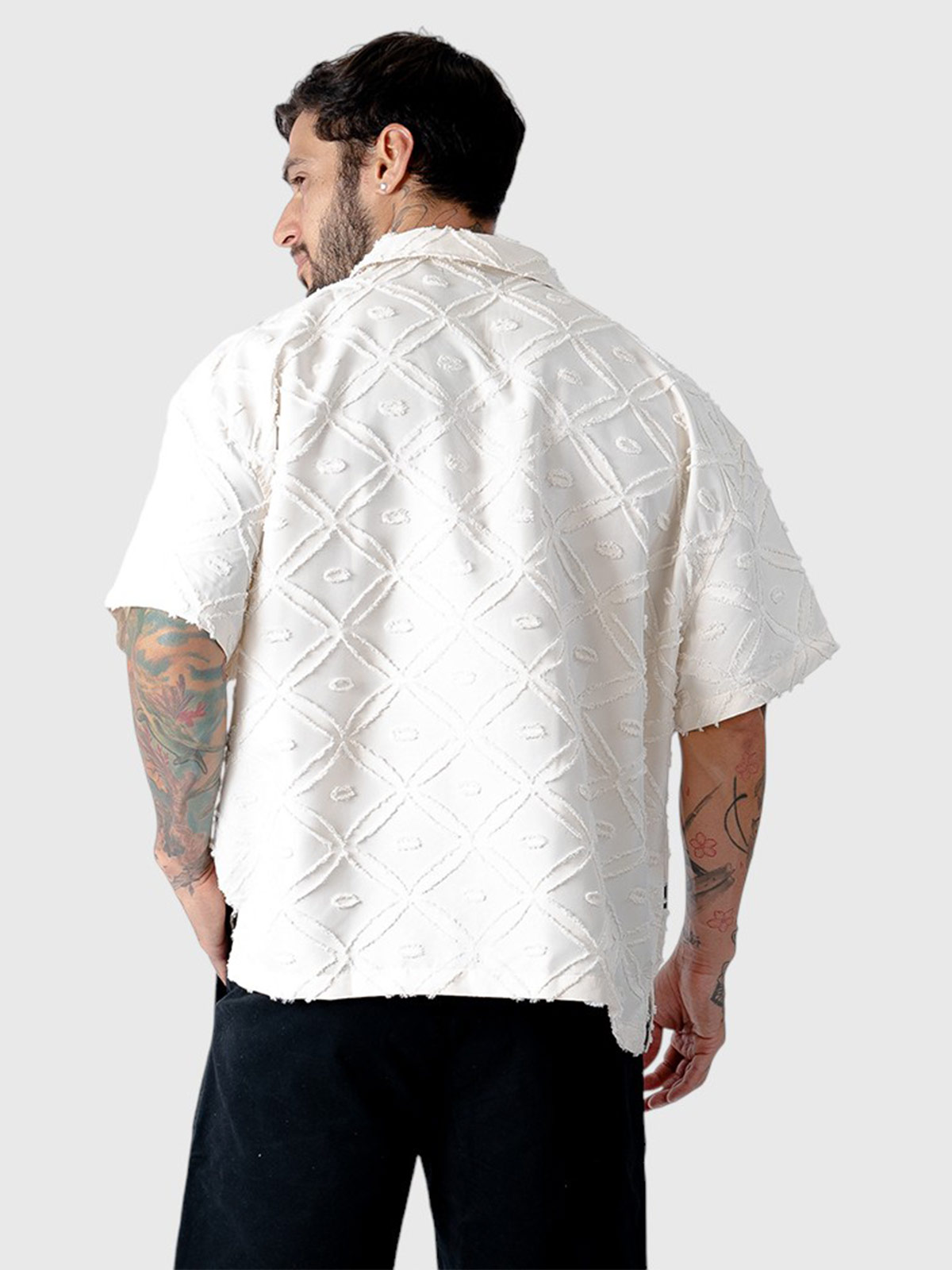 CAMISA MANGA CORTA ALGODÓN HOMBRE BLACKOUT PARADISE - 2
