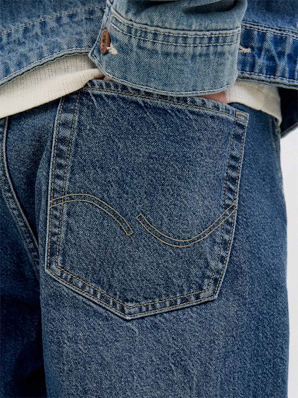 JEANS ALGODÓN RECTO HOMBRE JACK & JONES EDDIE - 4