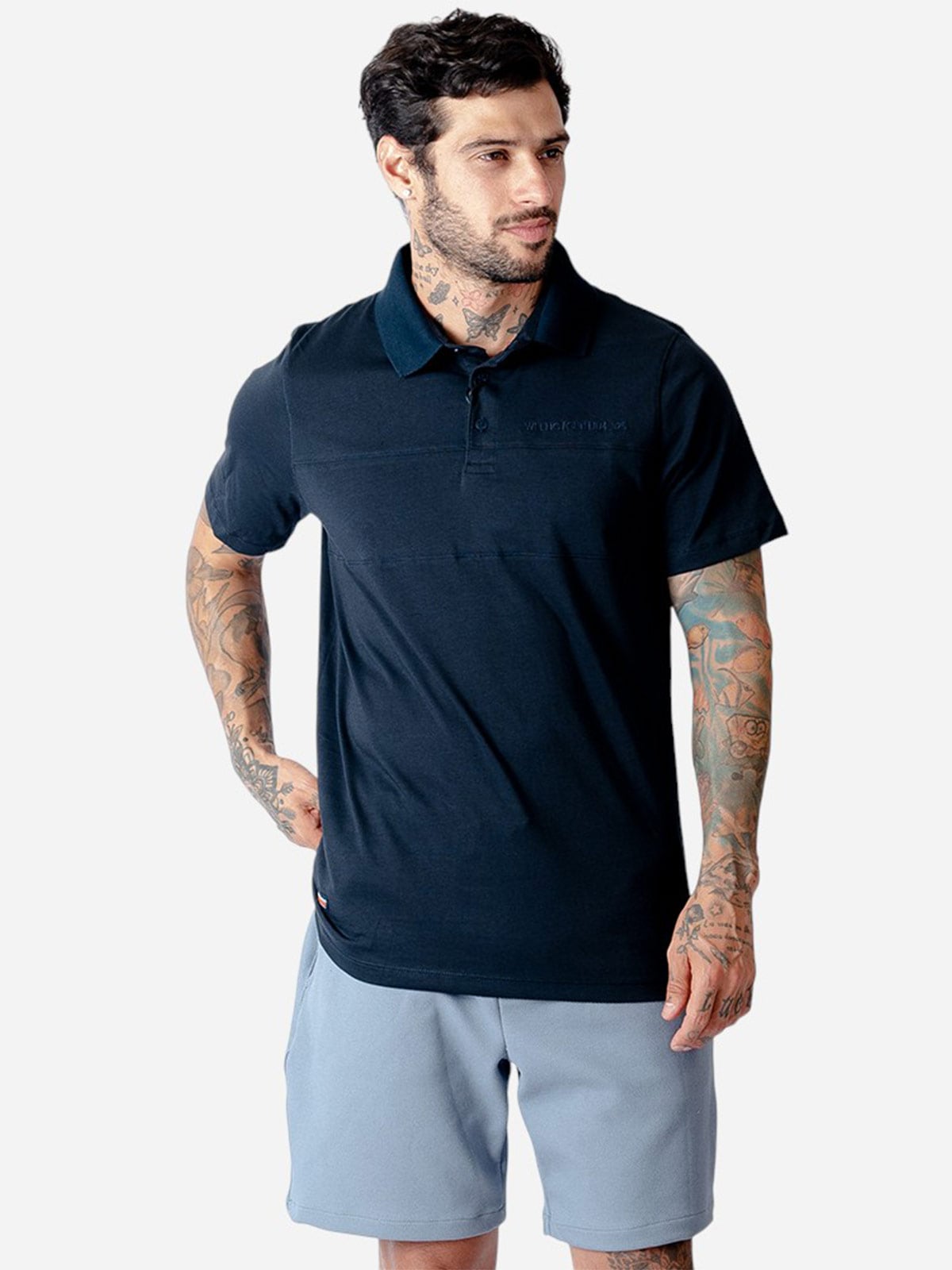 POLO MANGA CORTA HOMBRE ALGODÓN WOALLANCE HARLEM H25-26 - 1