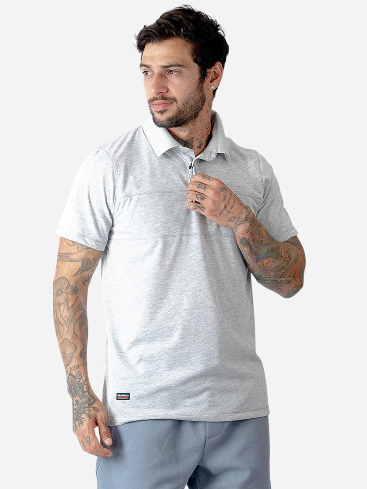 POLO MANGA CORTA HOMBRE ALGODÓN WOALLANCE HARLEM H25-26 - 1