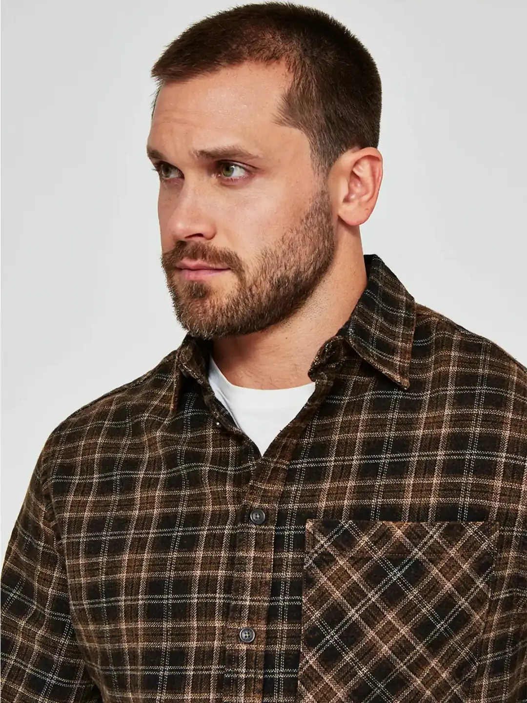 CAMISA MANGA LARGA ALGODÓN HOMBRE INDEX ARMI - 3