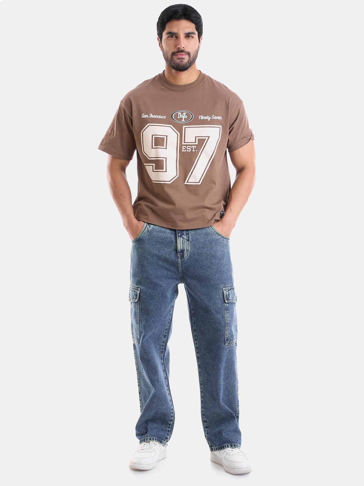 JEAN ALGODÓN CARGO BAGGY HOMBRE METAL JEANS YAMAL - 4