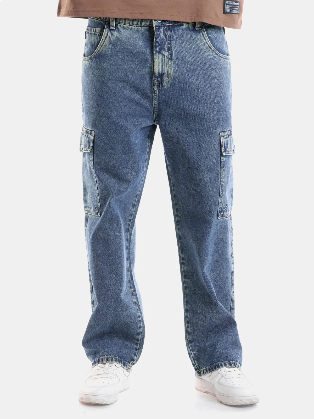 JEAN ALGODÓN CARGO BAGGY HOMBRE METAL JEANS YAMAL - 1