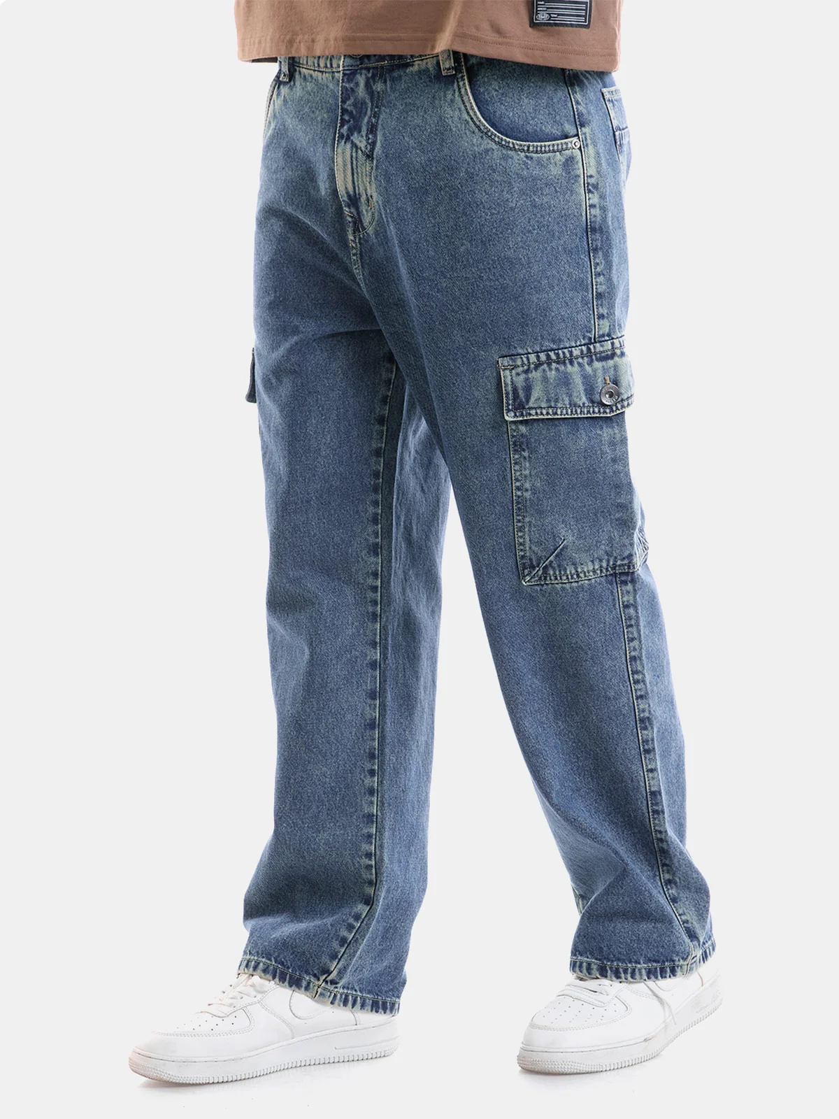 JEAN ALGODÓN CARGO BAGGY HOMBRE METAL JEANS YAMAL - 3