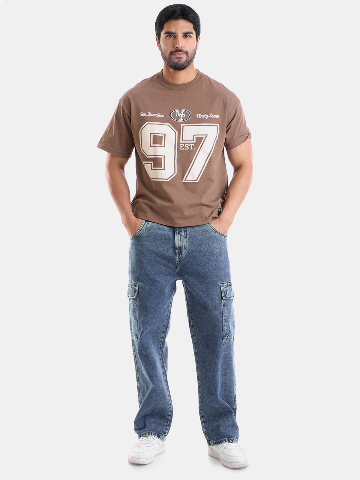 JEAN ALGODÓN CARGO BAGGY HOMBRE METAL JEANS YAMAL - 4